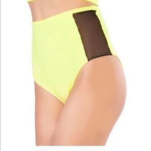 Iheartraves highwaist rave bottom booty shorts